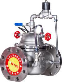 不锈钢电动加手动电磁阀